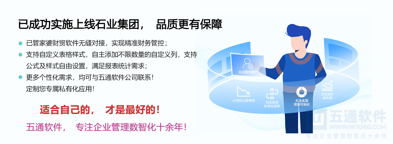 五通软件-五通石材ERP集团版