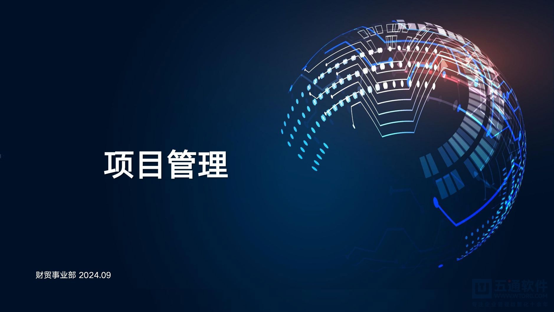 项目管理与专款专用