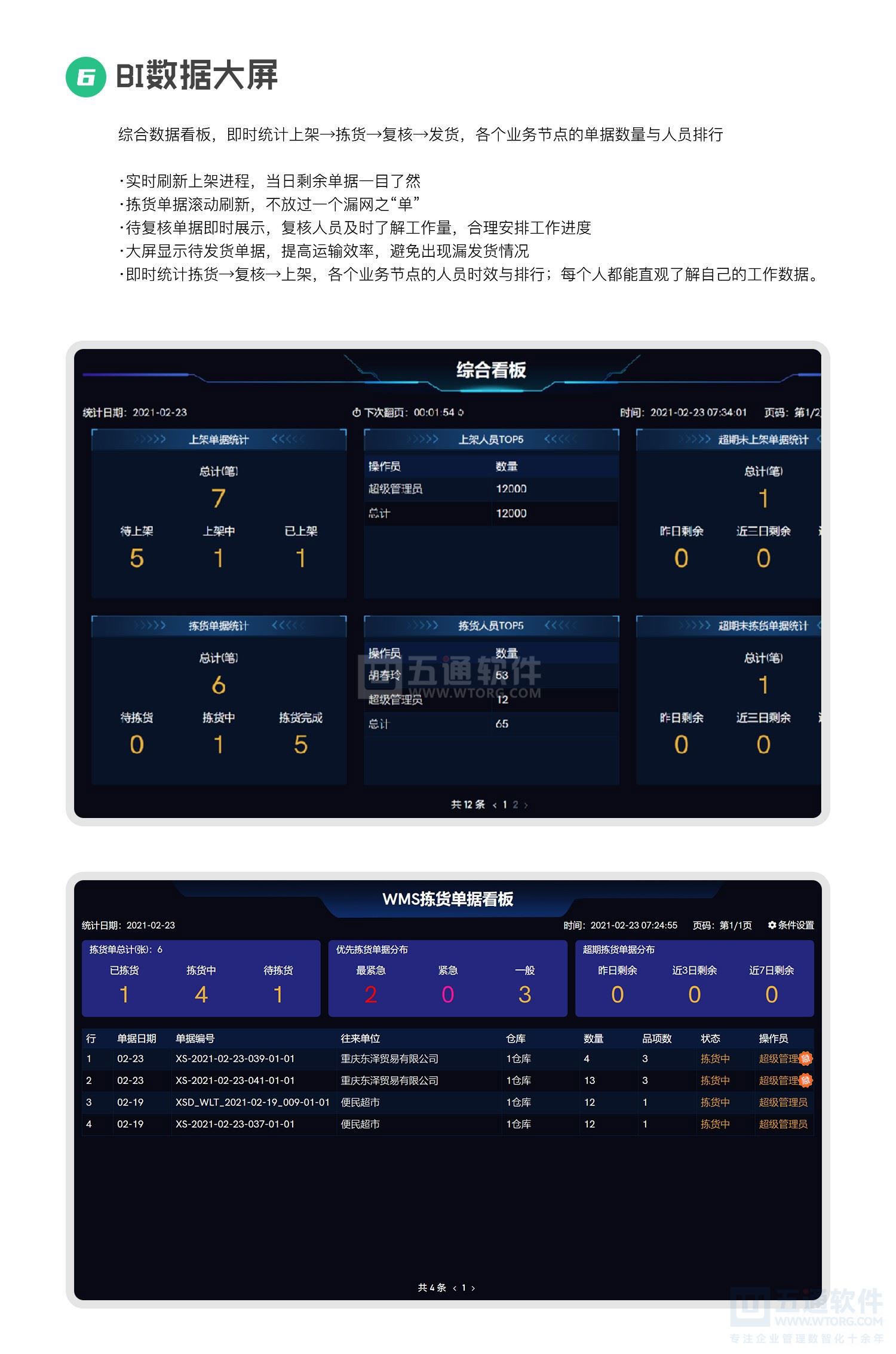 五通软件智慧仓库WMS平台