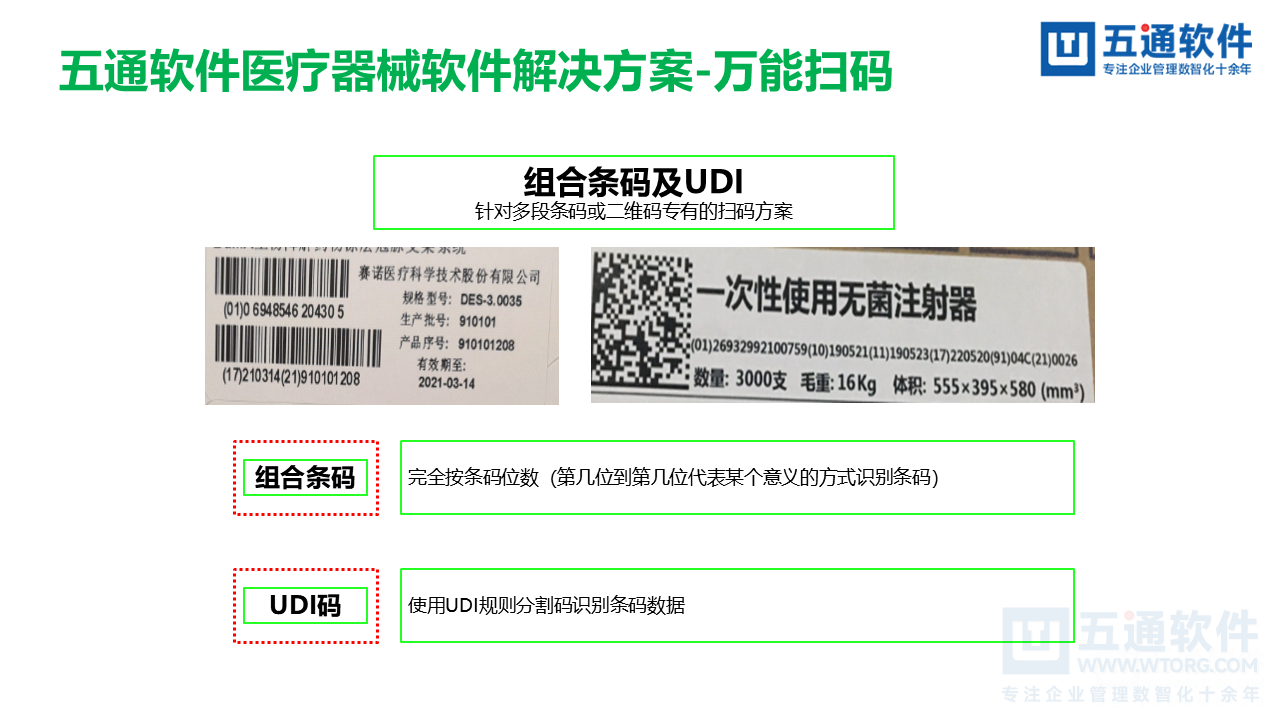 五通医疗器械经营企业信息化解决方案-符合最新UDI及政策需求