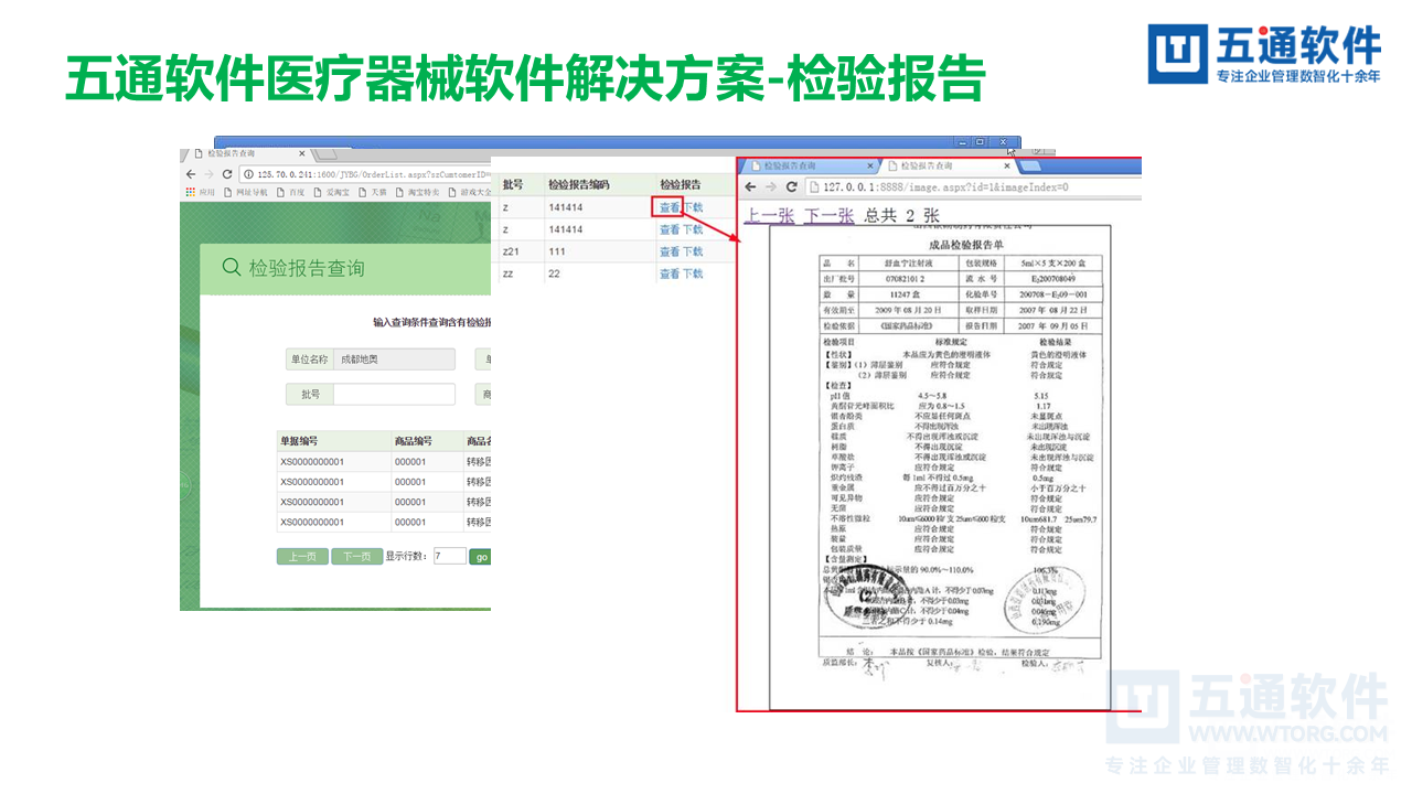 五通医疗器械经营企业信息化解决方案-符合最新UDI及政策需求